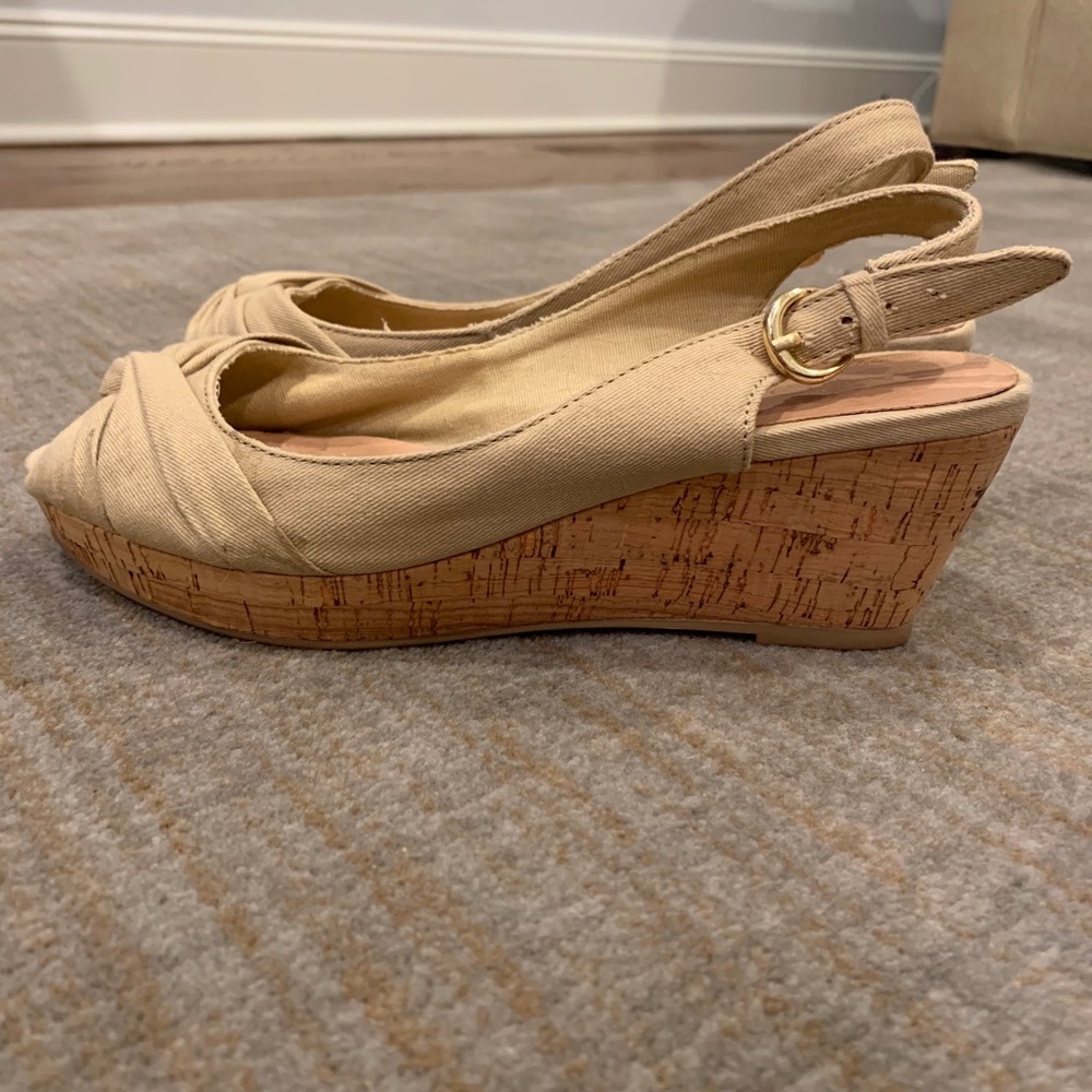 Aldo Tan Wedges